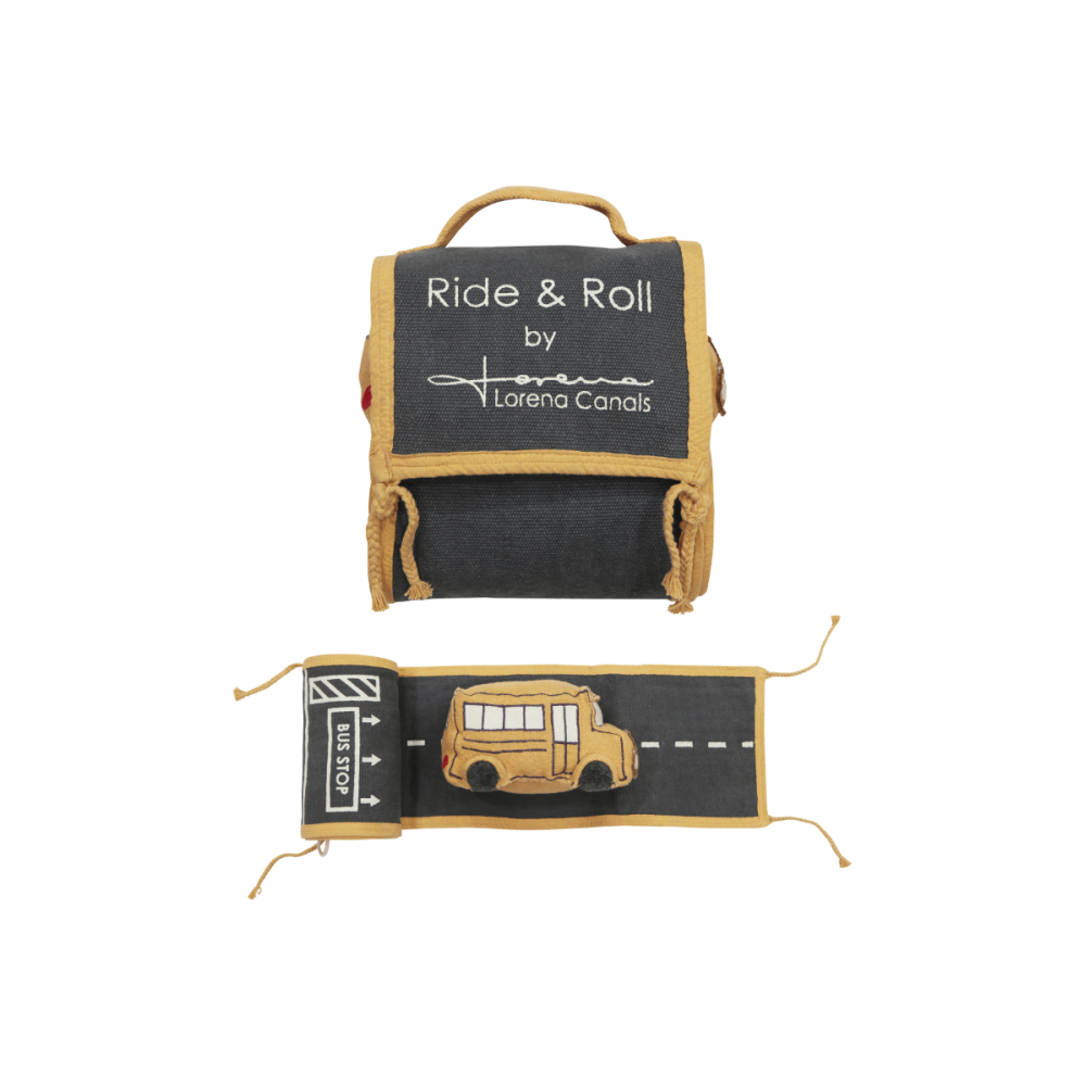 Spielzeugset Ride & Roll Set Schulbus