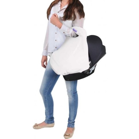 Zéro + rideau pour bébé bol, crème