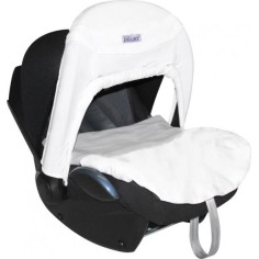 Zéro + rideau pour bébé bol, crème