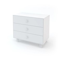Wickelkommode "Merlin 3" (Base: Sparrow), Weiss