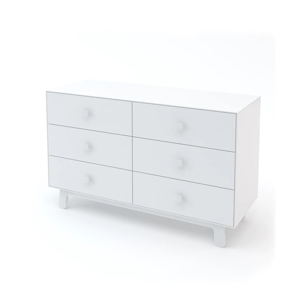 Wickelkommode "Merlin 6" (Base: Sparrow), Weiss