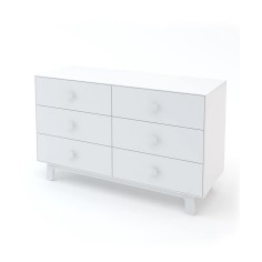 Wickelkommode "Merlin 6" (Base: Sparrow), Weiss