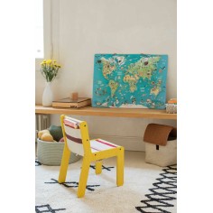 Lorena Canals Kinderstuhl Sillita, Kaarol Yellow
