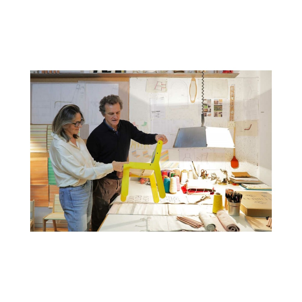 Lorena Canals Kinderstuhl Sillita, ABC Yellow