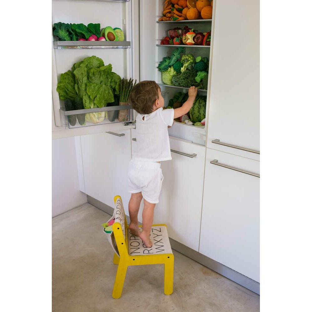 Lorena Canals Kinderstuhl Sillita, ABC Yellow