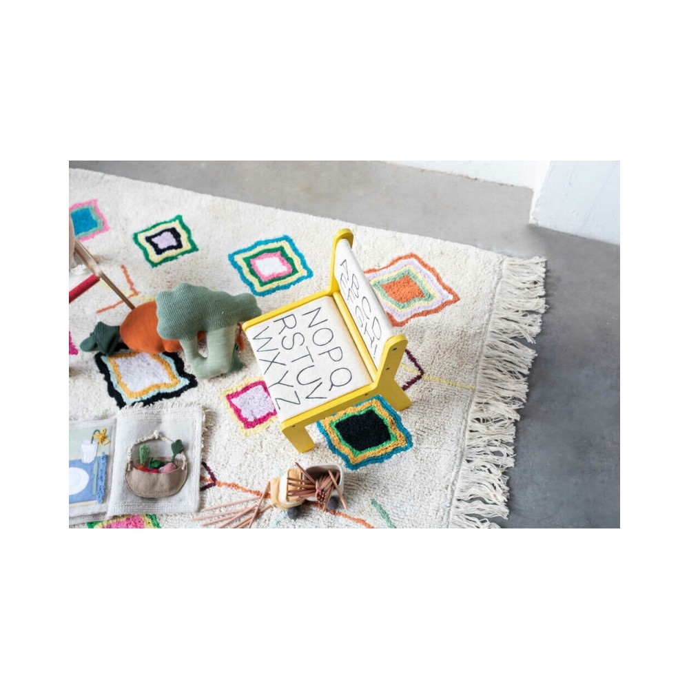 Lorena Canals Kinderstuhl Sillita, ABC Yellow