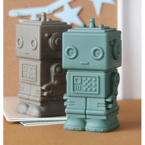 Spardose, Roboter/ Braun