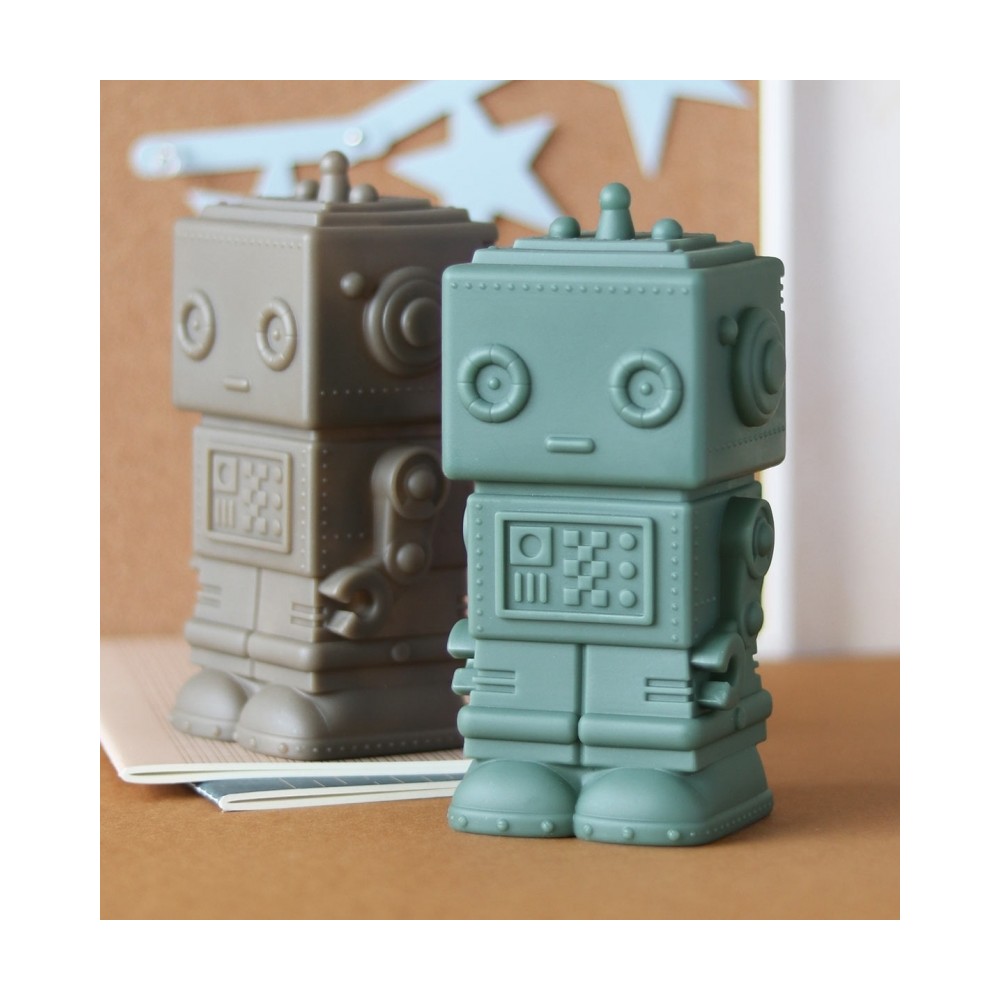 Spardose, Roboter/ Braun