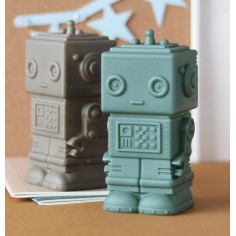 Spardose, Roboter/ Braun