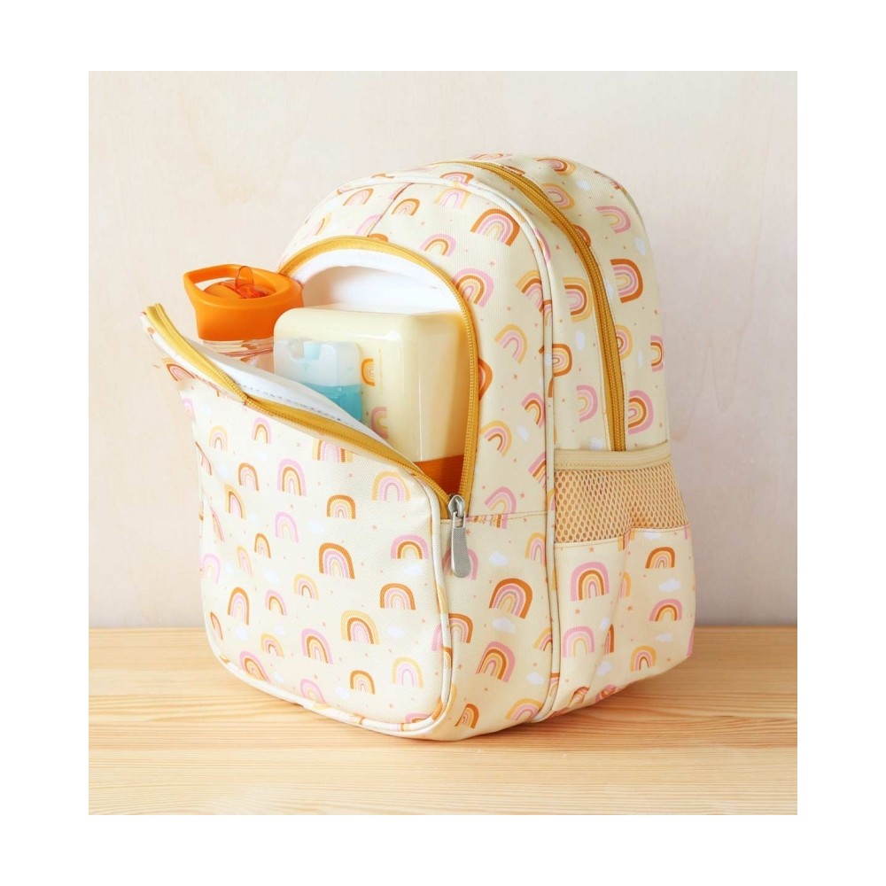 Rucksack mit Isolierfach, Regenbogen