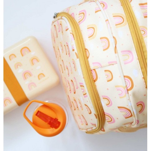 Rucksack mit Isolierfach, Regenbogen