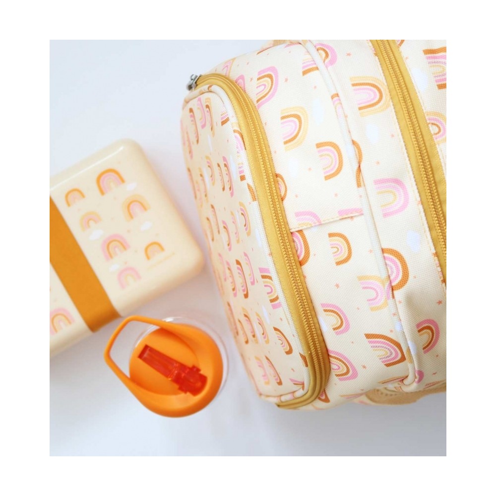 Rucksack mit Isolierfach, Regenbogen