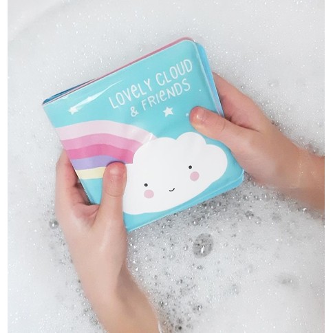 Badebuch, Wolken und Freunde