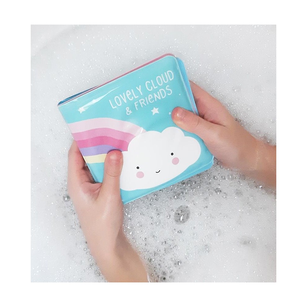 Badebuch, Wolken und Freunde