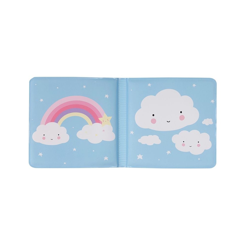 Badebuch, Wolken und Freunde