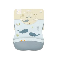 Silikon Esslätzchen 2er Pack, Ozean