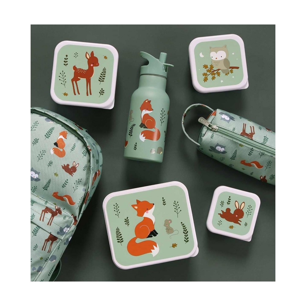 Lunchbox, 4er Set, Waldfreunde