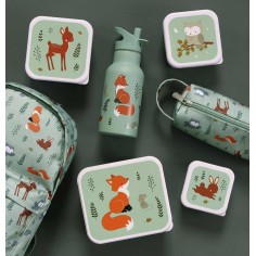 Lunchbox, 4er Set, Waldfreunde