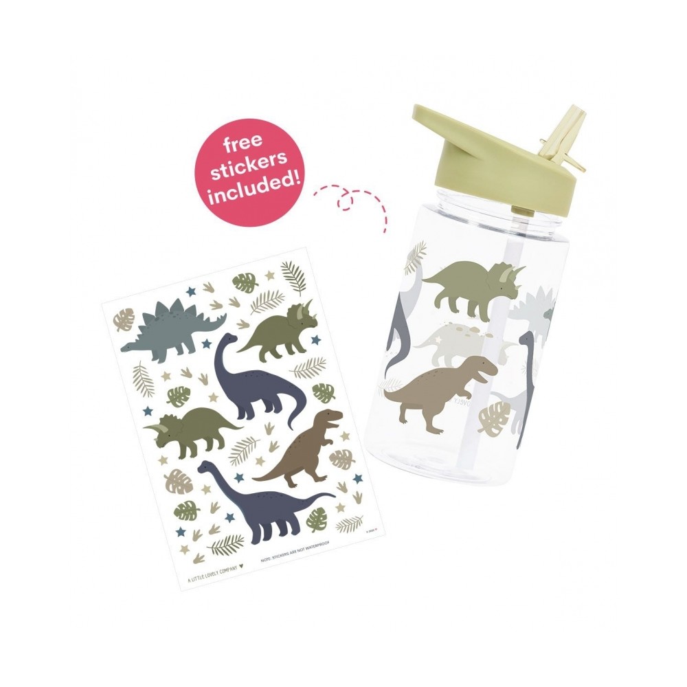 Strohhalm-Flasche, Dinosaurier