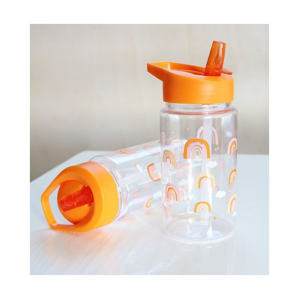 Strohhalm-Flasche, Regenbogen