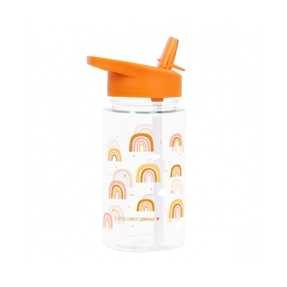 Strohhalm-Flasche, Regenbogen