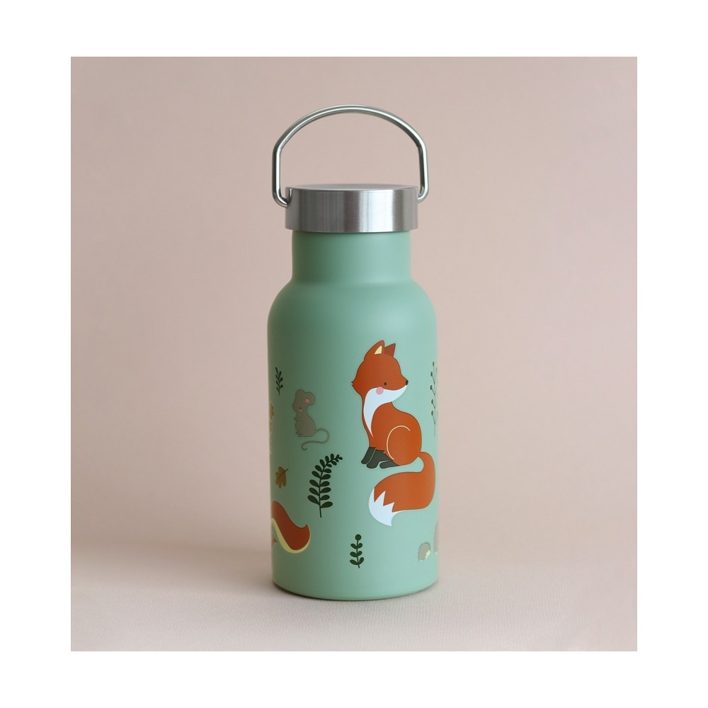 Edelstahl Trinkflasche - Waldfreunde (350 ml)