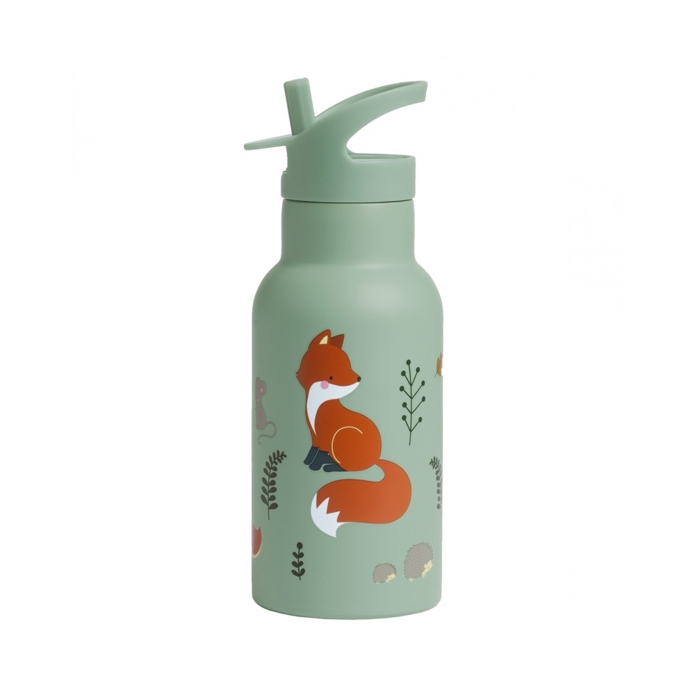 Edelstahl Trinkflasche - Waldfreunde (350 ml)