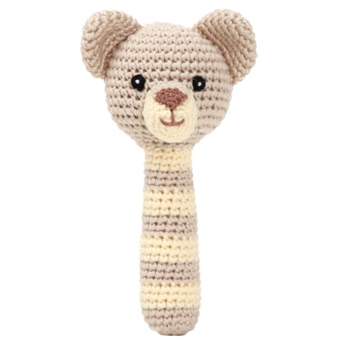 Häkelrassel Löwenbaby