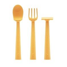 Constructive Eating Schildkröte Teller + Besteck, Grün