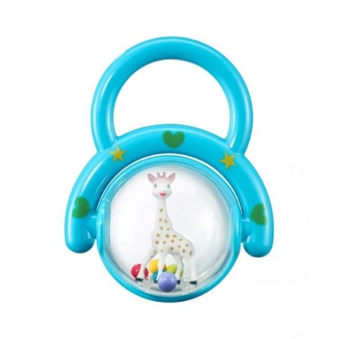 Sophie la Girafe Ball hochet, bleu