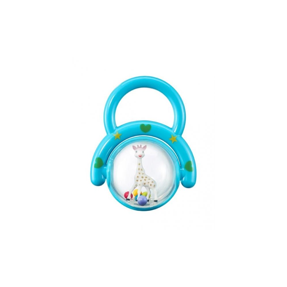 Sophie la Girafe Ball hochet, bleu