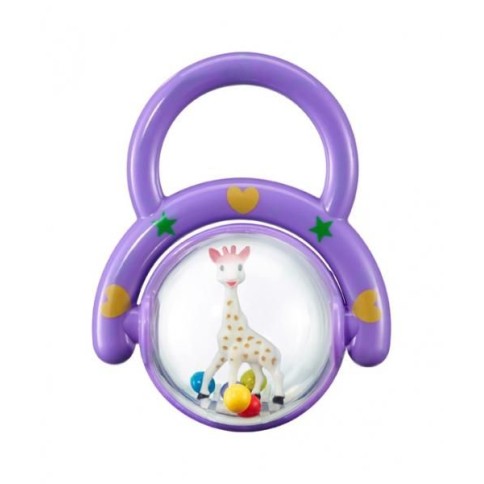 Sophie La Girafe Baller le hochet, violet