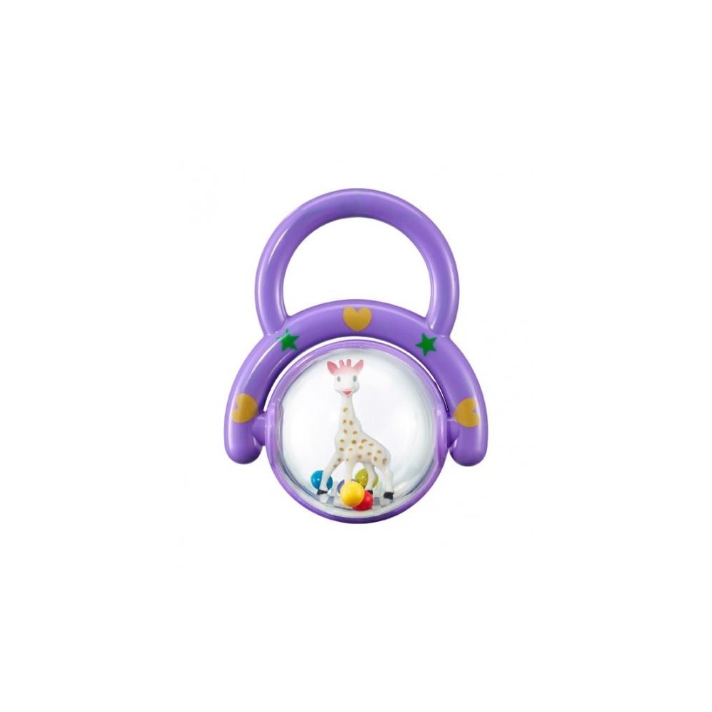 Sophie La Girafe Baller le hochet, violet