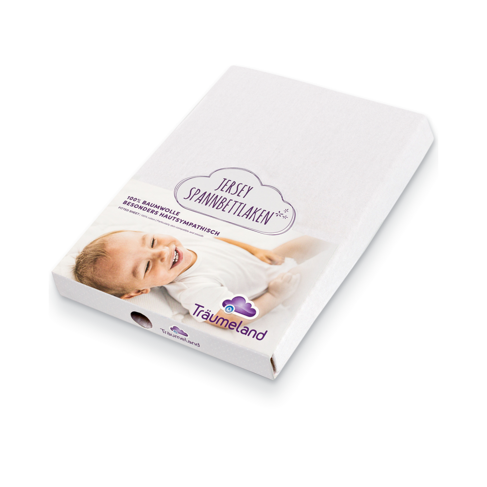 Fixleintuch für Laugittermatratzen, weiss