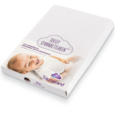 Fixleintuch für Laugittermatratzen, weiss