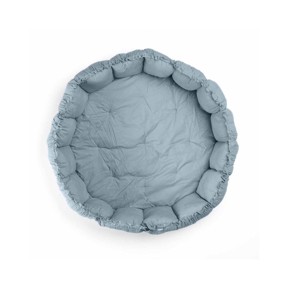 coco Spielmatte & Babynest, Staubblau