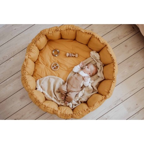 coco Spielmatte & Babynest, Mustard