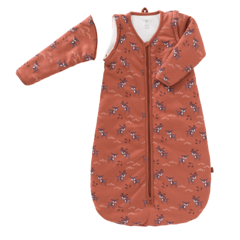 Fresk Schlafsack mit Ärmel, Reh Amber - 60 cm