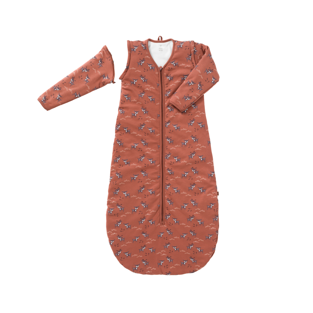 Fresk Schlafsack mit Ärmel, Reh Amber