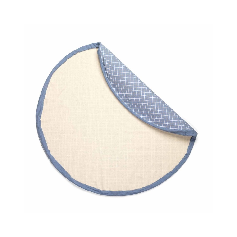 Spielzeugtasche, Grid Blue