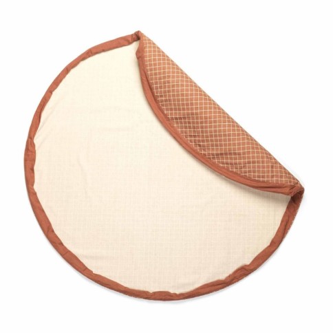 Spielzeugtasche, Grid Brown