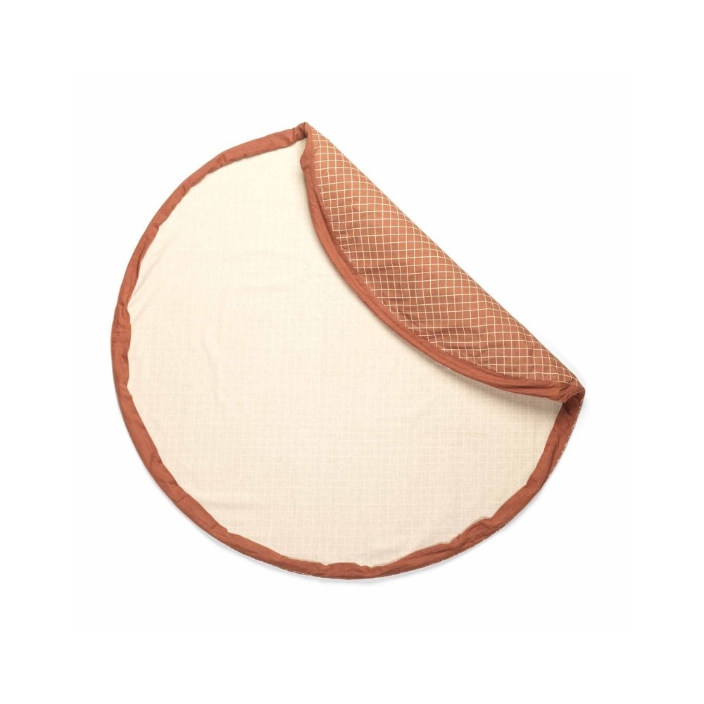 Spielzeugtasche, Grid Brown