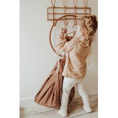 Spielzeugtasche, Grid Brown