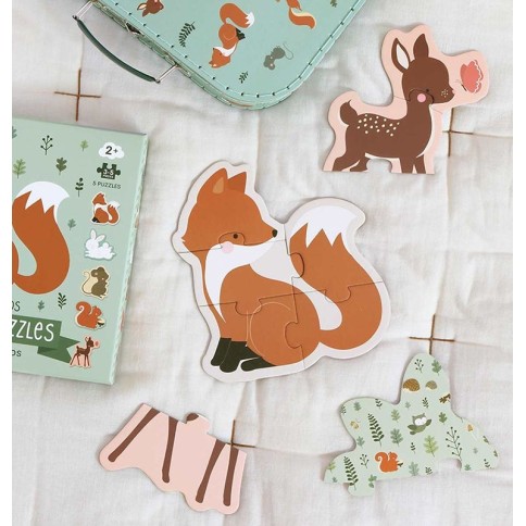 Puzzle, Waldfreunde