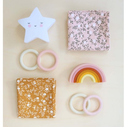 Stapelspielzeug Regenbogen, Sonnenuntergang