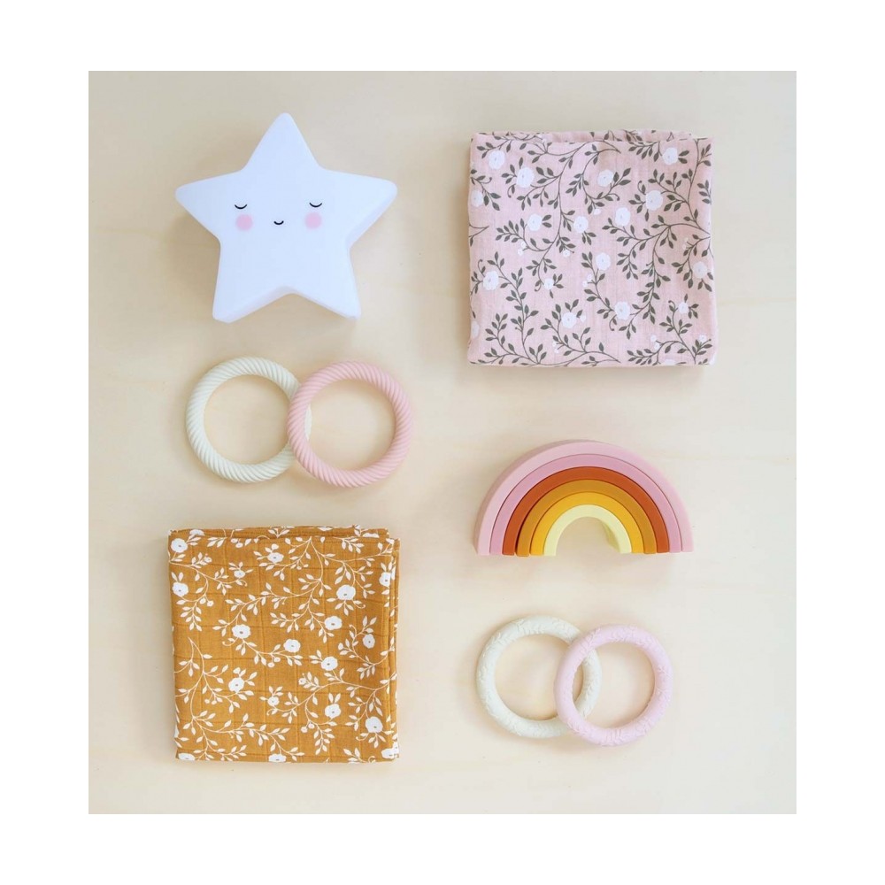 Stapelspielzeug Regenbogen, Sonnenuntergang