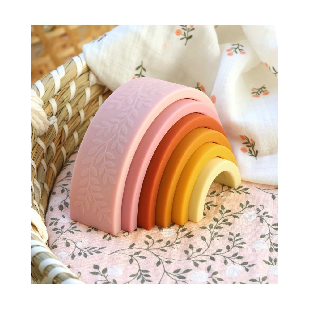 Stapelspielzeug Regenbogen, Sonnenuntergang