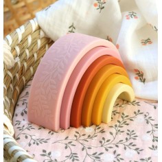 Stapelspielzeug Regenbogen, Sonnenuntergang