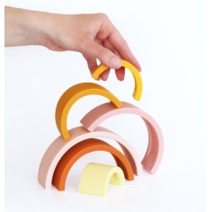 Stapelspielzeug Regenbogen, Sonnenuntergang