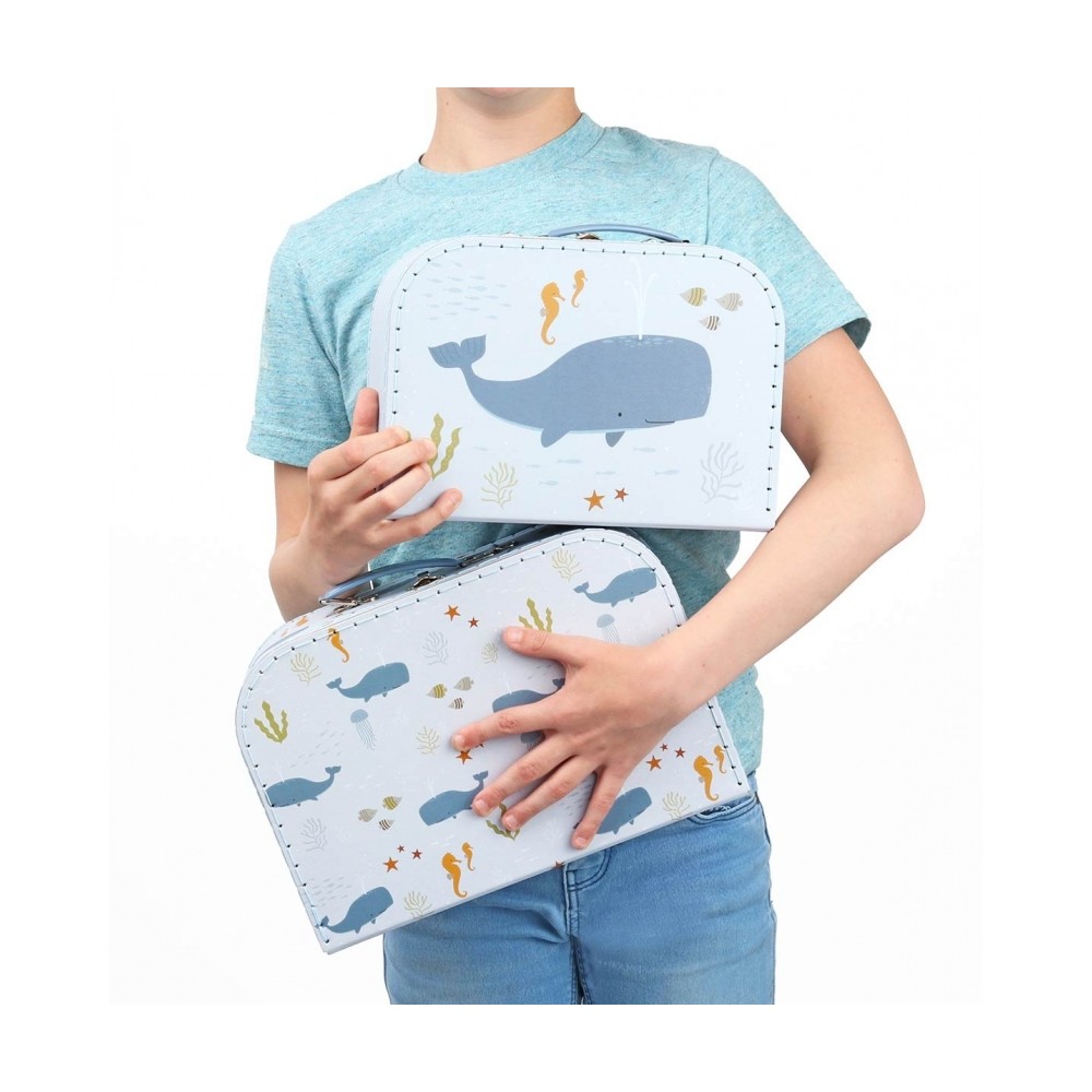 Köfferchen, 2er Set, Ozean